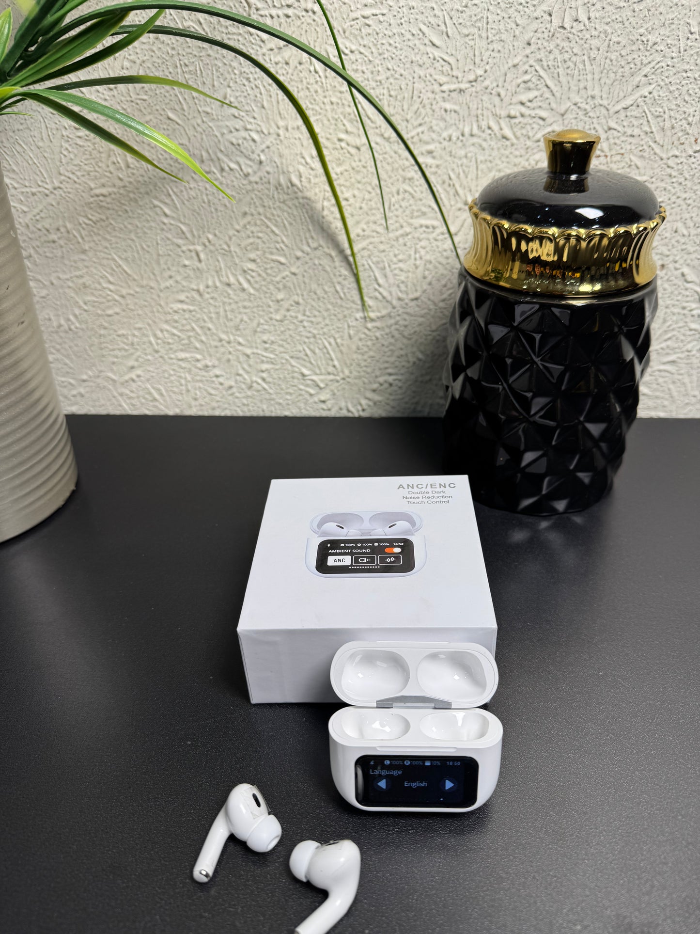 Touchscreen AirPods White Type C
