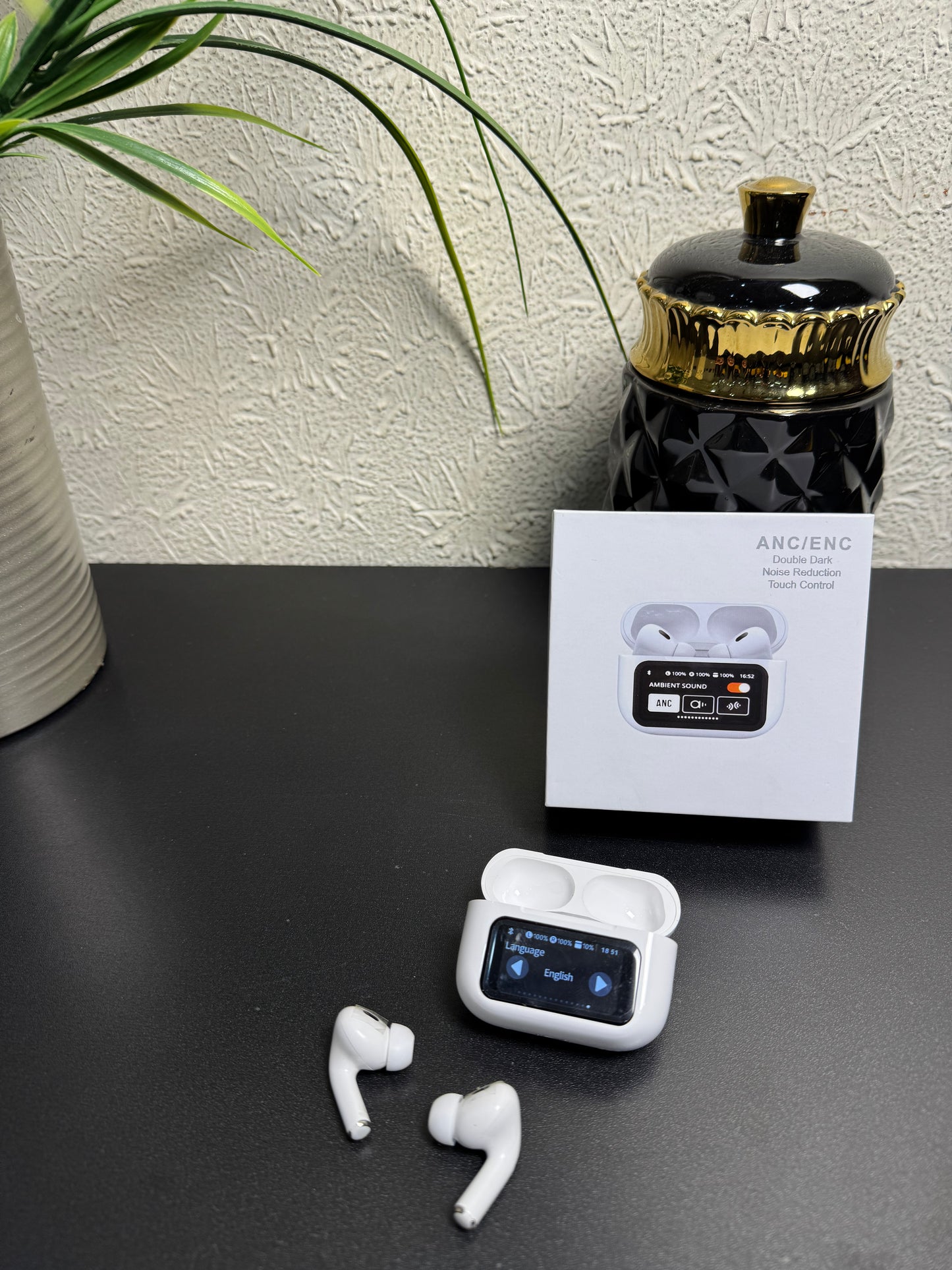 Touchscreen AirPods White Type C